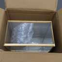 Sumnacon Countertop Bathroom Paper Towel Dispenser Glass Paper Towel Dispenser for Home Bathroom Kitchen Office Toilet Table,Gold Paper Towel Holder for Multifold C Fold Trifold Z Fold