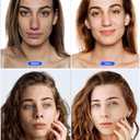 NEWKEY 4D LED Red Face Mask Light Therapy Women MOM wife GIFT, 630nm Red Light Therapy for Face Wrinkle, 465nm Blue Light Therapy Mask for Acne, Real 150LEDs,450 LED Chips, 10 Min auto Off,Plug in