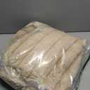 Heated Throw Blanket, Faux Fur Cozy Heating Blanket with Overheat Protection, 1/2/4/6/8 Hours Auto-Off 10 Heat Level, Machine Washable (50x60 Inches, Beige)