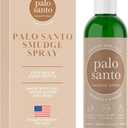 Palo Santo Smudge Spray. Energy Clearing & Aura Cleansing Mist. Reiki-Charged Sacred Spray with Pure Essential Oils for Meditation, Relaxation, Negative Energy Removal, Room & Spiritual Cleansing