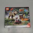 LEGO Jurassic World T. rex River Escape - Dinosaur Toy for Kids, Boys, and Girls, Ages 5-7 - Jurassic World Toy Boat Minifigures - Creative Dinosaur Gift for Movie Fans - 76975