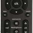 Universal Remote for JVC, Samsung, LG, Sony, Vizio, Philips, Toshiba, Hitachi, Vestel, Haier, Panasonic, Smart TVs. Simple Settings Required