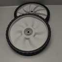 2pcs 490-325-0023 11 x 1.75 in Universal Plastic Wheel for MTD, Craftsman, Toro