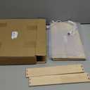 AZEYN Clear Acrylic Display Case with Light , 3 Tier Display Box Stand Assembly Dustproof Protection Showcase for Collectibles Action Figures (12.6×7×9in; 32×18×23cm)