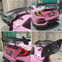DREAMOTOR 47 Inch Spoilers for Cars Universal GT Rear Spoiler Rear Trunk