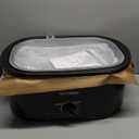 Roaster Oven 28 Quart, Electric Roaster Pan with Visible & Self-Basting Lid, Large Stainless Steel Electric Turkey Roaster Oven Defrost Warm Function, Removable Pan Rack, Fits Turkeys Up to 30LB Black