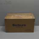 Bedsure ComfyFleece XL Dog Bed for Crate - Extra Large Orthopedic Pet Beds with Removable Washable Cover, NOT Waterproof Egg Crate Foam Mat for Pets Up to 80 lbs, 41"x27"x3.3", Not for Chewers (Charcoal Grey)