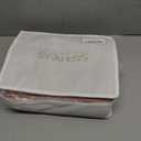 SAPHREAS 100% Washed Cotton Duvet Cover King Size Set, Linen Like Comforter Cover with Zipper Closure & Corner Ties (No Comforter), 104x90 Dusty Rose