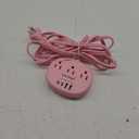 Pink Extension Cord with Surge Protected 1080J - 5 FT Flat Extension Cord, 1625W Cute Extension Cord with 3 AC Outlet 4 USB (24W/4.8A), Compact for Cute Pink Kawaii Desk Home Essentials