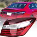 Tail Lights Assembly Compatible with Honda Accord Sedan 2016 2017 Rear Lamp Outer Right Passenger Side Replaces # HO2805108 33500T2AA21