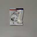 KOREDA Compatible with Samsung Galaxy Buds 3 Case & Galaxy Buds 3 Pro Case with Cleaner Kit, Military TPU Shockproof Protective Hard Cover with Secure Lock for Men (White)