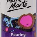 2 x Mont Marte Premium Pouring Acrylic Paint, 240ml (8.11oz), Phthalo Turquoise, Pre-Mixed Acrylic Paint, Suitable for a Variety of Surfaces Including Stretched Canvas, Wood, MDF and Air Drying Clay.