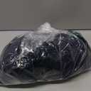 Navy Blue Formal Off Shoulder Wedding Guest Dress for Women Bodycon Split Maxi Dresses Long Sleeve Evening Gown Dress with Zipper, Large