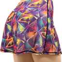 Women's Tennis Golf Skirts Skorts High Waisted Athletic with Shorts Pockets for Workout Casual Running (S)