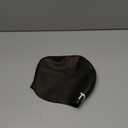 TYR Adult Long Hair Wrinkle-Free Silicone Swim Cap (Black)