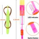 lpvoqpth 25 Sets LED Flying Set, 25 Slingshot+25 Glow Helicopter-50 Pcs, Flying Toy Outdoor Toys Glow in The Dark Party Supplies Party Favors for Kids 8-12,4-8