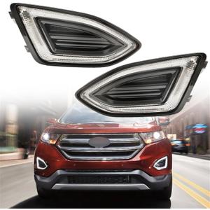 WFLNHB Left & Right DRL Parking Light Fog Driving Lamps Repalcement for Edge 2015-2018 Fog Lights FT4Z13200G FT4Z13200H