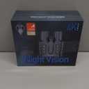 Night Vision Goggles, 4K Full-Color Night Vision Binoculars for Adults with 3" HD Screen, 10000mAh Battery & 1968FT Night Vision Range, 64GB Card, 850nm Infrared, 8X Zoom, Ideal for Camping & Hiking (Black)