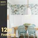 White Gold Pendant Light 3-Light Socket Large Pendant Light Fixture with Adjustable Pendant Rod 12in Dome Kitchen Pendant Lighting for Kitchen Island Dining Room Kitchen Sink, E26