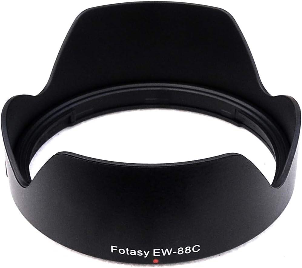 Fotasy Dedicated Tulip Bayonet Lens Hood for Canon EF 24-70mm f/2.8L II USM Lens, Canon 24 70mm 2.8 L II Lens Hood, replacement of Canon EW-88C Hood