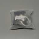 Rabrgab 7Pcs Black Stanley Cup Accessories for 40Oz 30Oz 20Oz, Women Teen Girls Gifts, Stanley Tumbler Cup Decoration with Straw Topper, Bow Charm, Silicone Boot, Handle Strap, Letter Sticker R