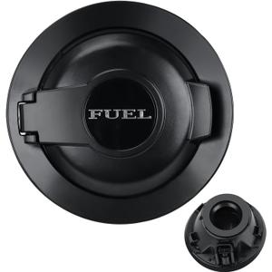 68250120AA Fuel Filler Door Cap Matte Black Gas Cover Cap Vapor Edition Compatible with 2008-2023 Dodge Challenger