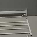 Regalo Safety 36" Extra Tall and 49" Wide Baby Gate for Doorways & Bottom of Stairs, Pressure Mounted Walk Through Baby Gate for Toddlers & Pets, Tested & Safe, American Designed, American Owned (White)