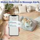 Smoke Detector Camera 1080P HD, WiFi Hidden Camera with APP Control, Indoor Security Cam with Motion Detection & Night Vision, Surveillance Cam for Home