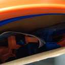 Hot Wheels Track Set with 1:64 Scale Toy Car, 4 Intersections for Crashing, Powered by a Motorized Booster, Criss-Cross Crash Track , Medium