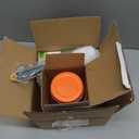 2026 New Salad Jar with Side Opening Leakproof Mason Jar Salad Container with Side Opening Dishwasher Safe Salad Container for Lunch On the Go Salad Jar for On-the-Go Meals (Orange version, 2PC)