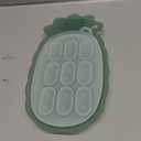 Haakaa Silicone Nibble Freezer Tray -Breastmilk Teething Popsicle Mold - Baby Fruit Food Feeder Teether Tray - Baby Food Maker - Ice Cube Tray - 4 Months+ Babies - BPA Free Silicone -Green