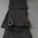 NICETOWN Grey Full Shade Curtain Panels, Pair of Energy Smart & Noise Blocking Out Blackout Drapes for Dining Room Window, Thermal Insulated Guest Room Lined Window Dressing(Gray, 52 x 72 inch)