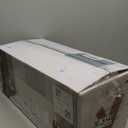 IFNOW Upholstered Wall Mounted Headboard, 3D Soundproof Wall Panels Peel and Stick for Queen Size, Reusable and Removable Tufted Bed Headboard in Black (9 Panels, 10" x 24")