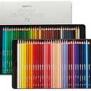 Amazon Basics Colored Pencils for Coloring and Drawing, Premium, Soft Core, Back to School Supplies, 72 Count (Pack of 1), Multicolor