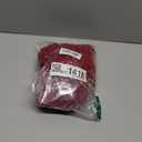 Knitted Christmas Tree Skirt, 24 Inch Red Tree Skirts for 3ft to 4ft Tree | Cable Knit Design, Farmhouse Xmas Holiday Decoration, Home Party Dcor Red 2512