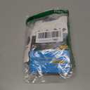 VLOXO Bike Speedometer with Bike Light Set, IPX7 Waterproof Bicycle Computer with Horn LED Front & Tail Light, USB Rechargeable (blue)