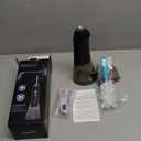 H2ofloss Water Dental Flosser Teeth Pick -Portable Oral Irrigator with 5 Modes, Rechargeable IPX7 Waterproof Orthodontic Teeth Cleaner Pick Cordless for Home Travel-300ml Water Tank (Black)