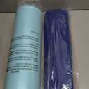 Nobildonna Chair Cushions for Dining,Kitchen,Office, 2'' Thick High-Density Foam Seat Pads with Gel-Infused, Non-Slip, Removable Washable Cover with Ties, Chair Pads,17" x 16",Sapphire Blue,Set of 6