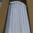 Rolling Clothing Racks for Hanging Clothes, Garment Rack for Clothes to Hang, Metal Portable Wardrobe Rack for Coats, Jackets, Shirts, Dress,White