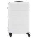 Luggage with Spinner Wheels TSA Lock Carry on Hard Shell ABS Suitcase Lightweight,White,20 Inch