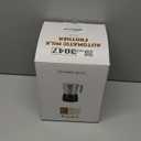 Secura 17oz Detachable Milk Frother and Steamer, Stainless Steel Electric Hot/Cold Foam Maker for Lattes, Cappuccinos & Hot Chocolate, Upgraded 2-in-1 Whisks, Non-Stick & Teflon-Free Design