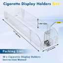 31Pack Automatic Pusher Display Rack, Store Display Shelf and Case Stand, Space Saving Organizer for Retail Stores and Supermarkets