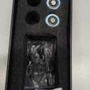 Feyachi HL-20 Pistol Light 1500 Lumen Upgrade LED Weapon Light Compact Rail Mounted Handgun Tactical Flashlight Rail Locating Keys for Picatinny, Gunmetal