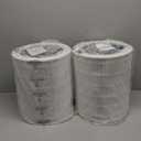 2 Pack Round Filters V339, 12.5H x 10.5/8D