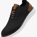 Men's Casual Dress Oxfords Shoes Breathable Knit Leisure Fashion Sneakers Lightweight Comfortable Walking Shoes 47/13