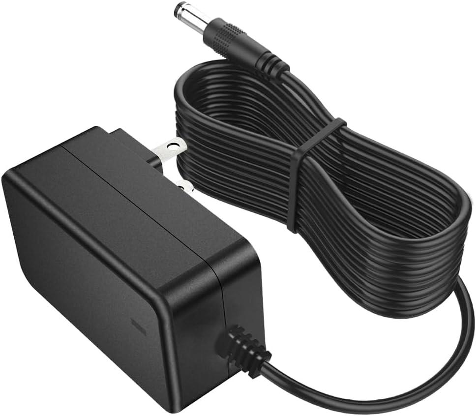 9V Power Supply 2A Max 9Volt Power Adapter DC 9V Power Cord with 5.5x2.1mm Plug 10ft Extension Power Cable for 9Volt 2000mA 1600mA 1000mA 600mA 500mA Devices