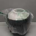 White Ceramic Large Vase - 9.84 Inch Round Modern Ceramic Vases,Tall Vase for Decor Living Room Table Decor and Festive Home Interiors