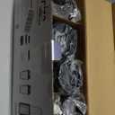 Ganiza Blender for Smoothies, 14Pcs Personal Blender for Shake and Smoothies for Kitchen with 3 Portable Cups (1x24oz & 2X17oz), Single Serve Smoothie Maker, Nutritious Recipe (Black Silver)