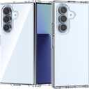 Anoowkoa Designed for Samsung Galaxy Z Fold 7 CaseTPU & PC [Anti Yellowing] Clear Cover Phone Case.Military-Grade Shockproof.Ultra-Thin Drop-Proof and Ultra-Soft .for Samsung Galaxy Z Fold 7