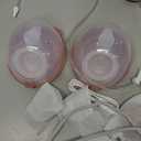 Momcozy Breast Pump Hospital-Grade, Hands-Free & Portable Wearable Pump with 3 Modes|15 Levels, Equipped with Leak-Proof DoubleFit Flange, Deep Pink
